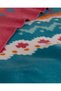Menglas Single-Size Cotton Jacquard Blanket - Turquoise - 7