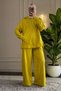 9290 - Stylish and Comfortable 2-Yarn Hooded Casual Women's Set