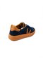170 Navy Suede Leather Women's Sneakers - 4