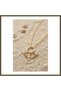 Gold-Colored Clip Chain Phoenix-Design Modal Women's Necklace BX