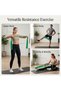 Professional Non-Latex Resistance Bands, Elastic Exercise Bands for Strength Training, Flexibility, Conditioning and Rehabilitation, 6 Yard, 25 Yard and 50 Yard Lengths - 4