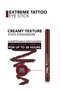 Extreme Tattoo Gel Eyeliner & Eyeshadow Stick, Twist-Up Gel Eyeshadow Stick with Built-In Sharpener, Highly Pigmented for Matte Eye Makeup Looks, 002, Burgundy, 1.4 g - 2