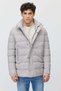 Men's Long Coat with Zipper and Mock Neck - 2
