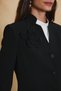 Black Judge Collar Jacket - 5