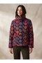 Women's Italian Spiral-Patterned Felt Coat with Buttons and Pockets