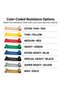 Professional Non-Latex Resistance Bands, Elastic Exercise Bands for Strength Training, Flexibility, Conditioning and Rehabilitation, 6 Yard, 25 Yard and 50 Yard Lengths - 2