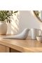 Minimalist Bird Sculpture 26 cm, Modern Decorative Statue for Shelf, Console and Coffee Table - 2