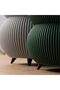 Ribbed Bubble Planter with Legs, 8.8 cm Opening, White - 7