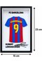 Robert Lewandowski Barcelona No. 9 Collectible Jersey Frame, 23 x 15 cm - 6