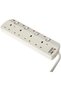 Plug Socket with Four Plugs, 3 Meter Cable Length - 4