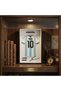 Lionel Messi Argentina No. 10 Collectible Jersey Frame, 23 x 15 cm, Black Frame - 2