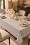 Soho Embroidered Stain Resistant, Low-Maintenance Tablecloth (160 x 260 cm) - 3