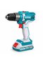 20V Lithium-Ion Impact Drill TIDLI20152 - Cordless Impact Drill Kit with 2 x 2.0Ah Batteries, Charger, 47 Accessories & Carry Case for Wood, Metal & Masonry - 4