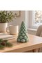 Bubble Christmas Tree Figurine 15 cm, Shelf and Desk, Sage Green, Sage Green - 3