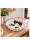 Wave Scalloped Valet Tray, Minimalist Catch-All Tray for Keys, Jewelry, Entryway, White - 2