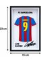 Luis Suarez Barcelona No. 9 Collectible Jersey Frame, 23 x 15 cm - 6