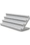 Modern Pen Display Stand 15 cm, Marble, Minimalist Tiered Desk Pen Holder for Fountain Pens
