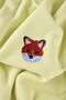 Red Fox SuperSoft Oversized Polo Collar Sweatshirt - Yellow - 2