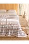 Selune Double-Size Cotton Bedspread - Red/Blue - 2
