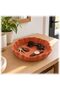 Wave Scalloped Valet Tray, Minimalist Catch-All Tray for Keys, Jewelry, Entryway, Terracotta - 2