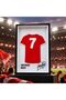 George Best No. 7 Collectible Jersey Frame, 23 x 15 cm, Red Football Shirt Decor for Desk & Shelf - 5