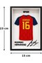 Rodri Spain No. 16 Collectible Jersey Frame, 23 x 15 cm, Premium Football Decor for Desk & Shelf - 6