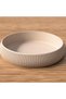 Ribbed Catch-All Bowl 17.6 cm, Round Japandi Decorative Dish for Keys, Modern Valet Tray, Terracotta - 8