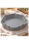 Wave Scalloped Valet Tray, Minimalist Catch-All Tray for Keys, Jewelry, Sunglasses and Watches, Gray - 5