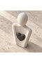 Heart Sculpture Home Decor, Minimalist Figure Embracing Heart Statue, Wife or Her, 3D Printed - 3