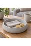 Ribbed Catch-All Bowl 17.6 cm, Round Japandi Decorative Dish for Keys, Jewelry and Trinkets - 4