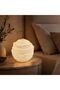 Coral Table Lamp, USB Bedside Night Light with Warm Ambient Glow, Living Room & Shelf, Ivory - 8