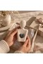 Mother Figurine with Heart, 13.3 cm Minimalist Abstract Statue, Modern Home Decor Sculpture, Beige - 3