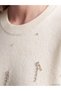 High-Quality Pieces from Çelebi Store: Women's Knit Sweater with Rhinestones and Loose Fit - 4