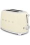 50s Style 2 Slice Toaster Cream TSF01CRAU