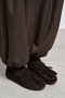 Siena Bitter Coffee Suede Leather with Tassel Detail, Flat Sole Women's Loafers