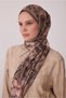 Fresh Vual Shawl - 4128-93 Mink Brown - 2