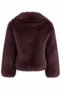 Dark Brown Faux Fur Coat - 2y9679 - 2