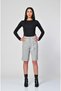 Darted Bermuda Shorts - Gray - 7