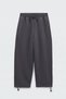 Shorts with a Detailed Drawstring, Stretch Waistband, and Barrel Fit with a Shard-Patterned Design - 6