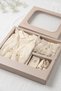 5-Piece Girl Baby Mevlüt Set in a Box: Embroidered Newborn Hospital Discharge Outfit Set, 3–6 Months - 2