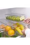 KLIPPKAKTUS Storage box for fridge, transparent, 32x10x14 cm - 4
