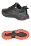 Black and Navy Lace-Up Men's Walking and Sneakers with a Lightweight, Comfortable Sole—Veyra 101 26512-M - 5