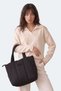 LUIS Unisex Black Shoulder Bag - 6