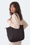 LUIS Unisex Black Shoulder Bag - 4