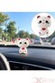 Bobbing Cat Dashboard Ornament, Head-Bobbing Car Ornament, 1 Piece, Sitting Cat Car Accessory