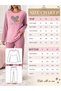 Patterned Women's Welsoft Plush Cotton Pajama Set - 8