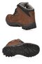 Coffee Nubuck Genuine Leather Lace-Up Boot with Non-Slip Sole and Waterproof Construction for Men's Outdoor Boots M1461 - 5
