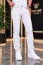 Men's Stretch Fabric Slim Fit Denim Jeans - 4