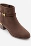 Palou Women's Heeled Boots - Brown Suede - 5