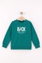 Boys' Stretch Fabric Transitional Back-Printed 3-Piece Sweatshirt Set - 4